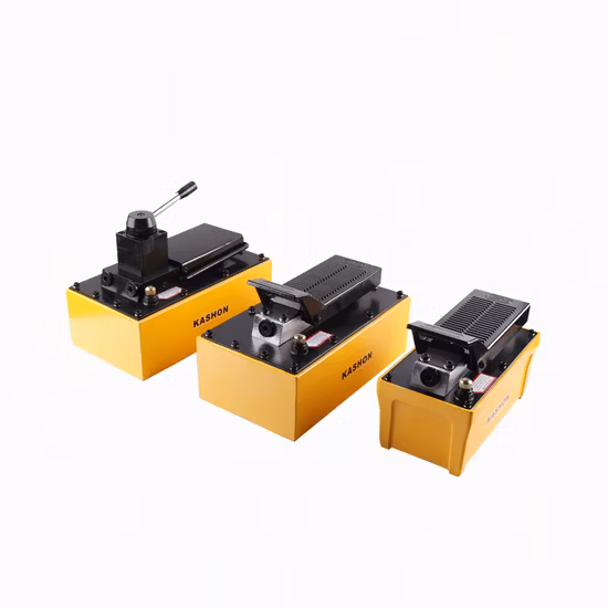 10000 Psi handbetriebene Hydraulikpumpe, einfachwirkende Lufthydraulikpumpe mit Fernbedienung